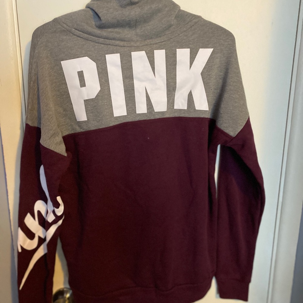 Pink hoodie
